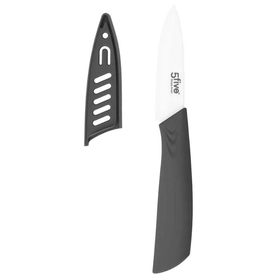 2 couteaux d'office céramique - lame 75cm Zirco - 5Five