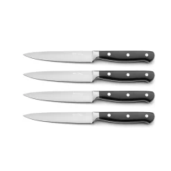 4 couteaux steak Noir - Blason par Pradel Essentiel