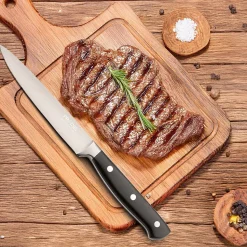 4 couteaux steak Noir - Blason par Pradel Essentiel