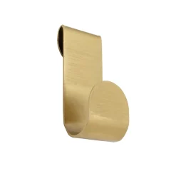 4 crochets muraux pour crédence de cuisine en métal coloris doré