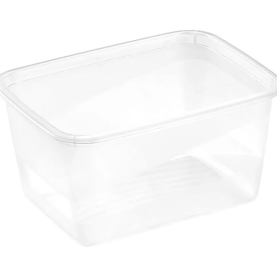 2 Grandes Boîtes de conservation congélation 2 litres - Gris