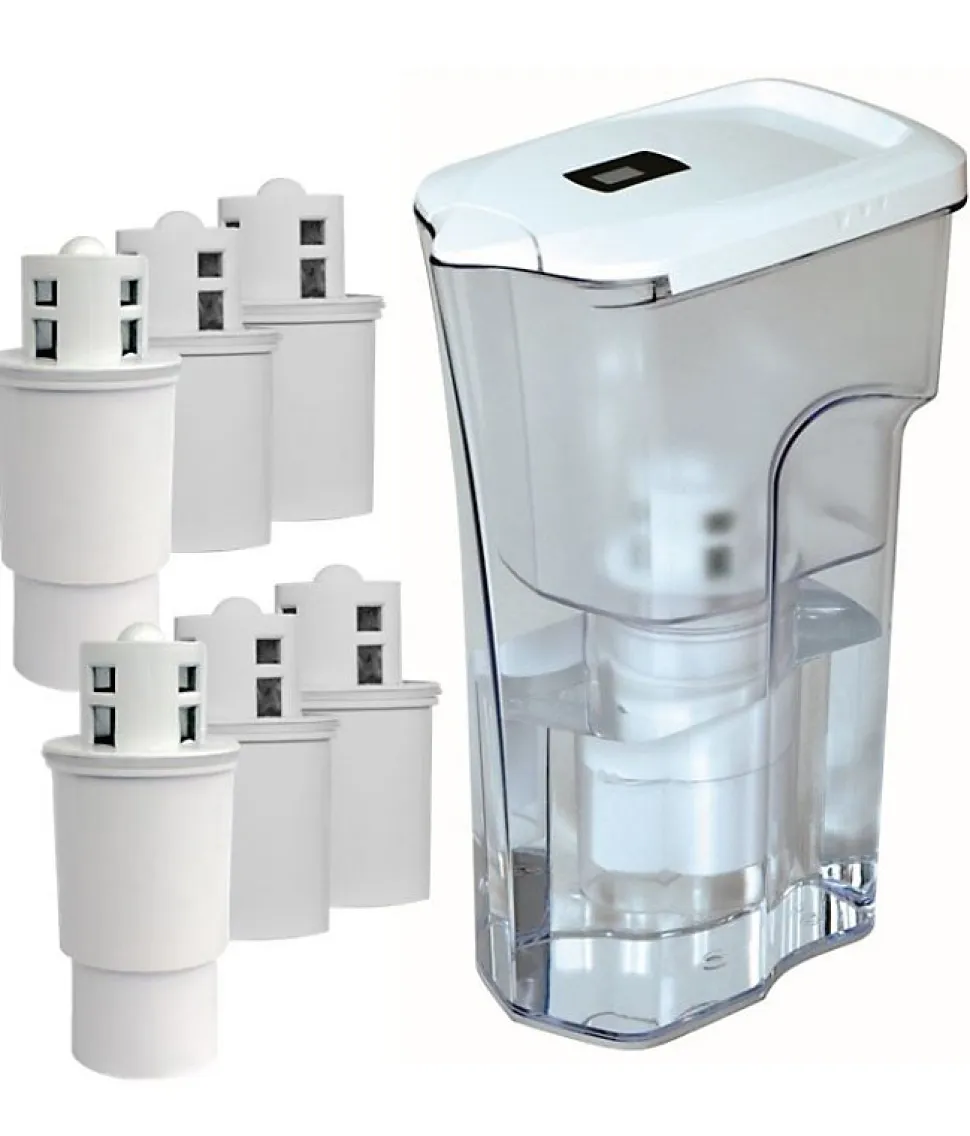 9 mois d'eau purifiée + carafe offerte