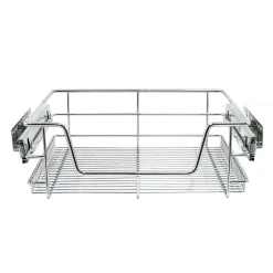 3 Paniers Coulissants KuKoo Pour Placard de Cuisine de 50cm