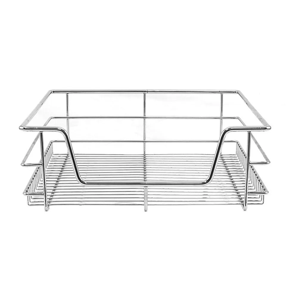 3 Paniers Coulissants KuKoo Pour Placard de Cuisine de 50cm