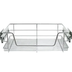 3 Paniers Coulissants KuKoo Pour Placard de Cuisine de 60cm