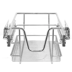 6 Paniers Coulissants pour Placard ou Cabinet de Cuisine de 30cm