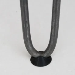 4 Pieds de Table en Epingle à Cheveux - 71cm - 2 Tiges - 12mm