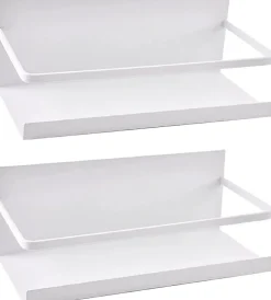 2 Étagère à Épices Magnétique blanc