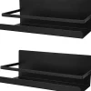 2 Étagère à Épices Magnétique noir