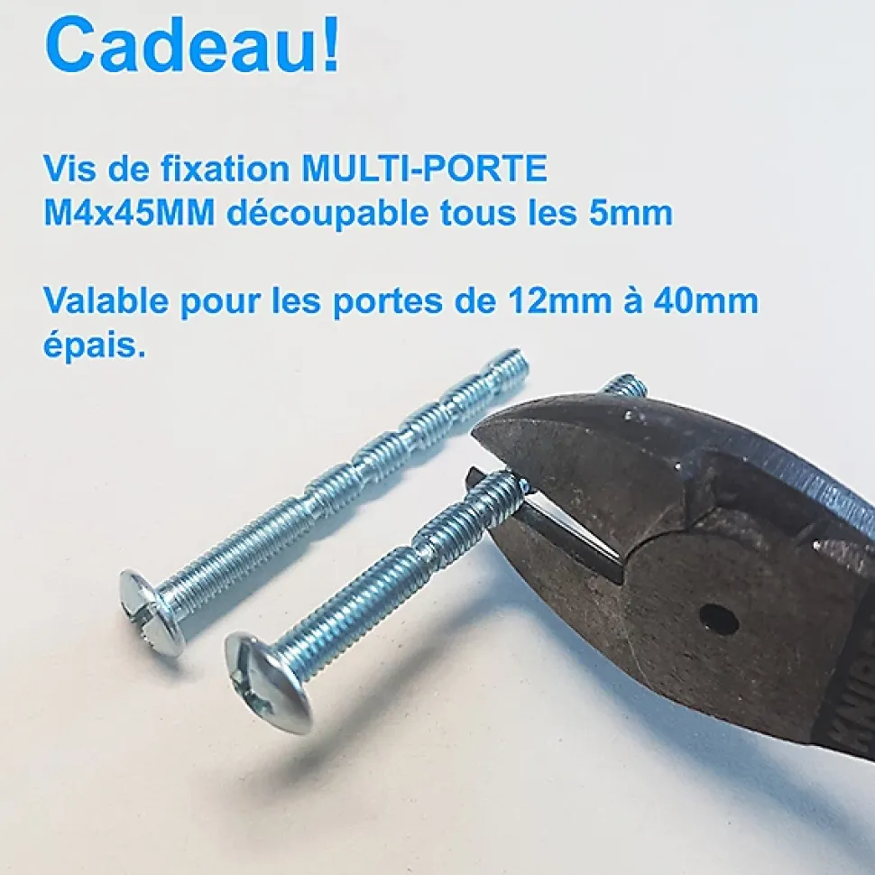 6 Un. poignées de meuble en acier inoxydable qualité AISI-304 cuisine et salle de bain- entraxe 160MM