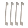4 Un. poignées de meuble en 224MM inox mat cuisine tiroir armoire
