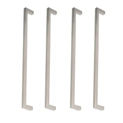 4 Un. poignées de meuble en 320MM inox mat cuisine tiroir armoire