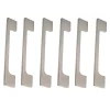 6 Un. poignées de meuble en 128MM inox mat cuisine tiroir armoire