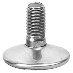 4 vérins coloris chrome Diall ø30 mm+ vis M10