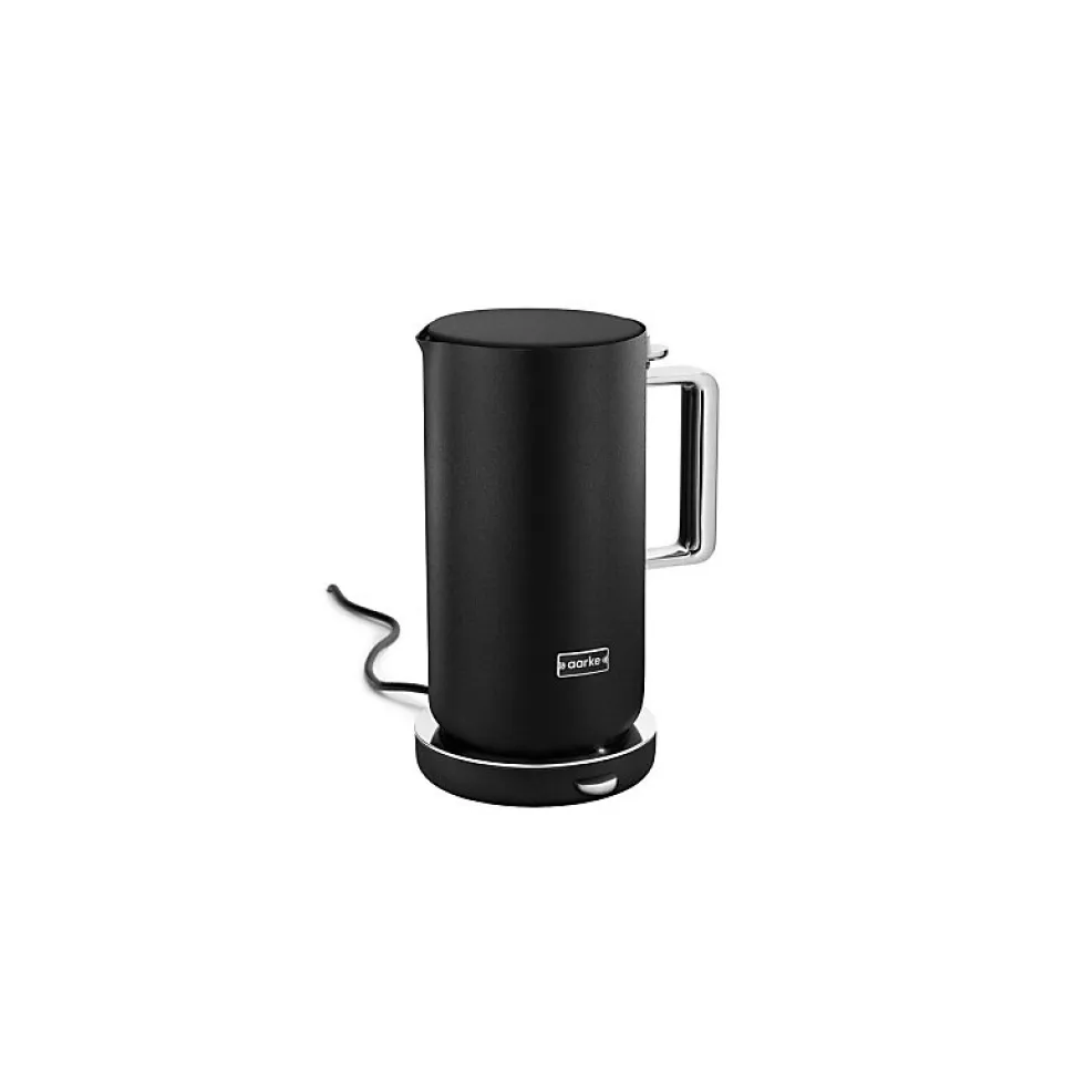 Aarke - Bouilloire AAA1241 - Acier inoxydable noir mat - Double paroi - Temperature reglable 40 a 100 degres