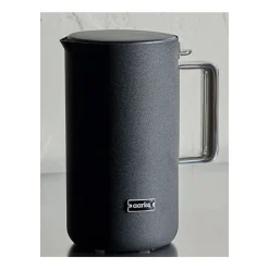 Aarke - Bouilloire AAA1241 - Acier inoxydable noir mat - Double paroi - Temperature reglable 40 a 100 degres