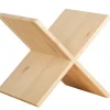 Accessoire croix en pin pour étagères modulaires Dinamic 32,5x32,5x33 cm