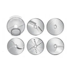 Accessoires pour kitchen machine BOSCH MUM5 - Lot VeggieLove: 1 acc. Râpeur/éminceur - 5 disques