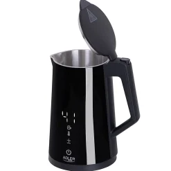 Adler AD 1345 - Bouilloire électrique noire avec affichage LED et régulation de température 1,7 L STRIX