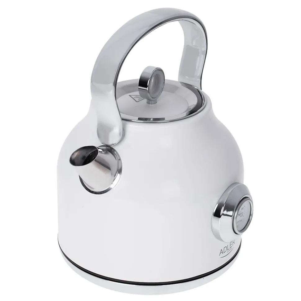 Adler AD 1346 Bouilloire électrique blanc avec thermomètre 1,7L STRIX