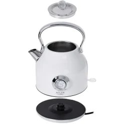 Adler AD 1346 Bouilloire électrique blanc avec thermomètre 1,7L STRIX