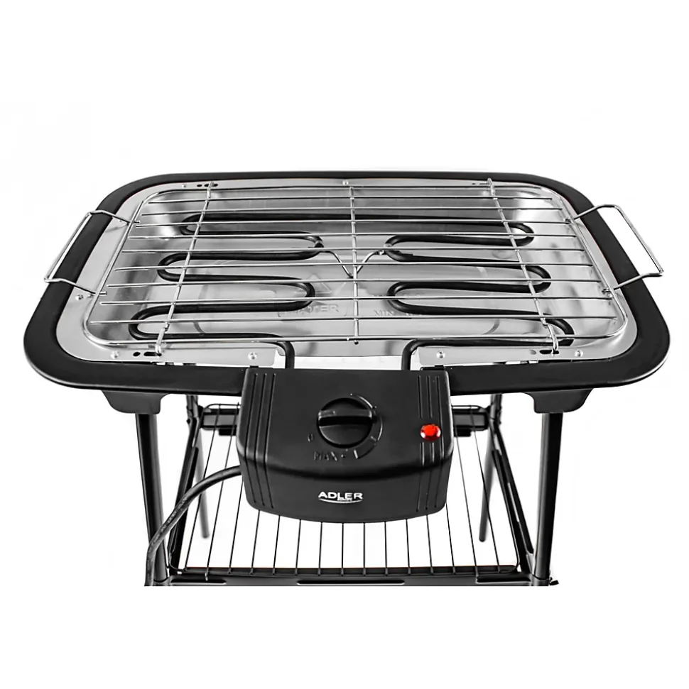 Adler AD 6602 Grill électrique-Barbecue avec chauffage amovible - 2000W