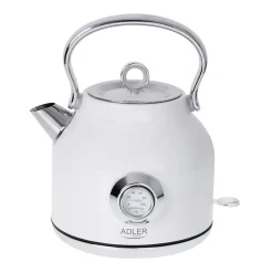 Adler AD 1346B Bouilloire avec thermomètre 1,7 STRIX - Puissance 1850-2200W - Coloris Blanc