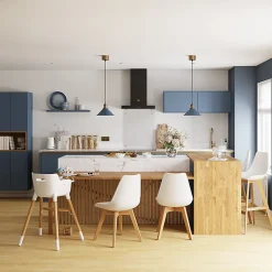 Angle intérieur pour rail de plan de travail laiton Caraway Innovo GoodHome