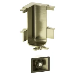 Angle intérieur pour rail de plan de travail laiton Caraway Innovo GoodHome