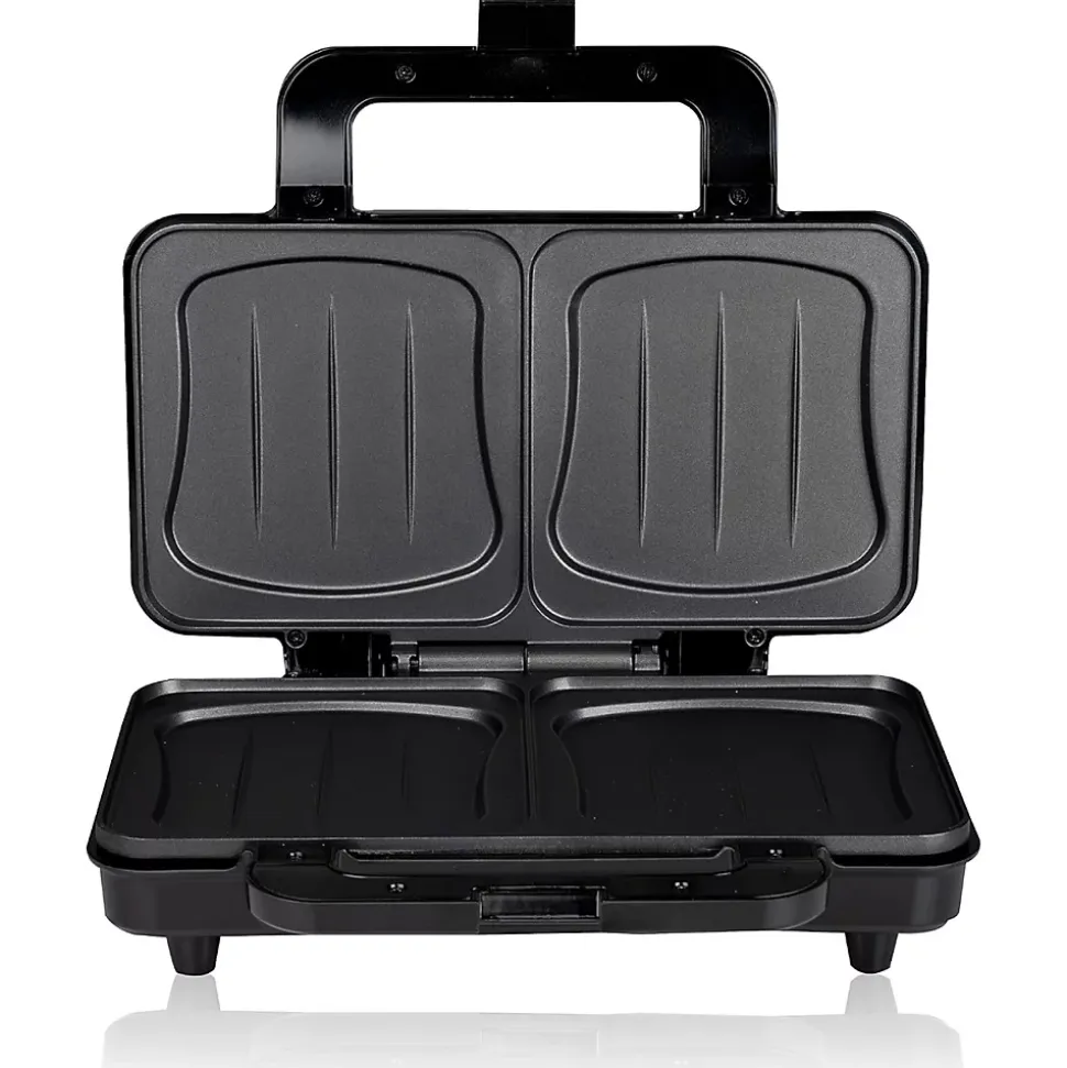 Appareil à croque monsieur 900W Plaque anti-adhésive ALPINA