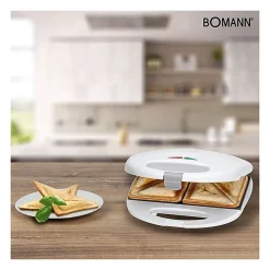 Appareil à croque monsieur Bomann ST 5016 CB Blanc