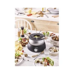 Appareil à Fondue - LAGRANGE - 349013 - 900 W - Cuve alu anti-adhésive - 8 fourchettes