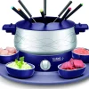 Appareil à fondue 8 personnes avec plateau rotatif