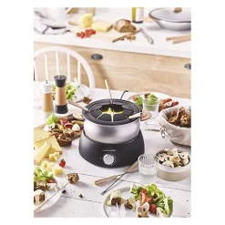 Appareil à Fondue et Wok Lagrange Classic 349019 900 W Noir et Gris