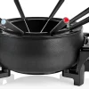 Appareil à fondue noir 1000 W pour 8 personnes