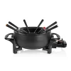 Appareil à fondue 1000w 8 fourchettes noir Tristar FO-1107
