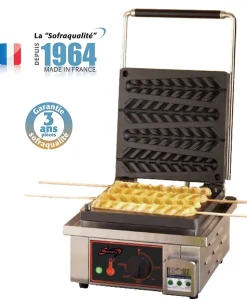 Appareil à gaufre forain électrique - Gaufres en épis - Sofraca