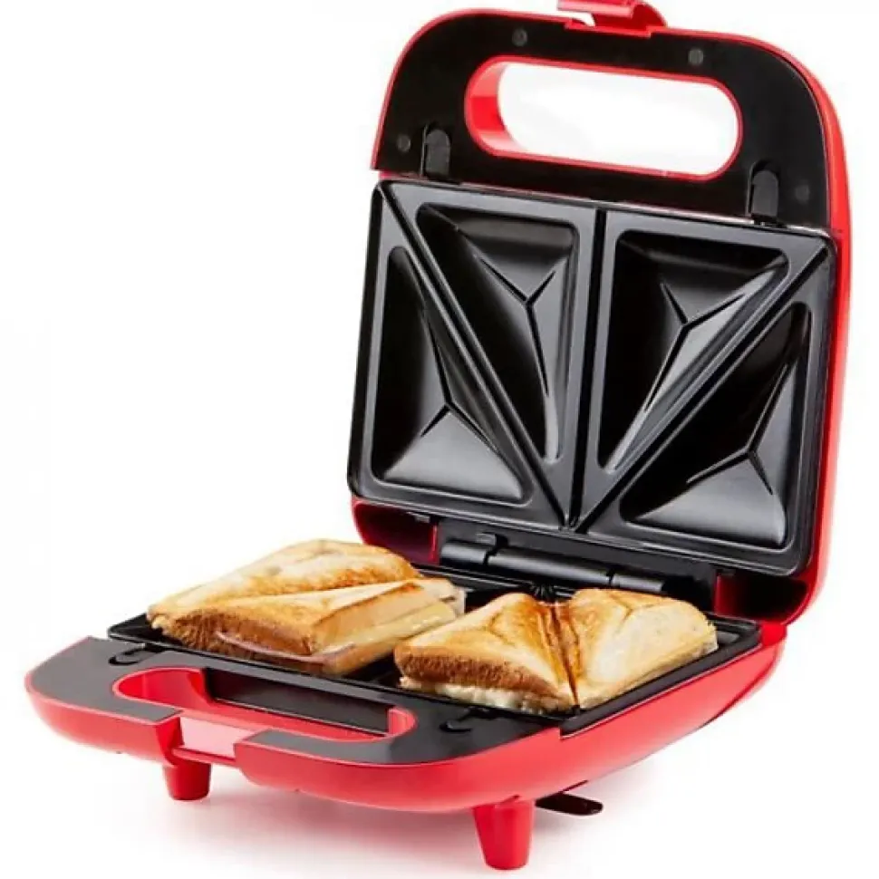 Appareil - Machine a Croque Monsieur DOMO - DO9242W - - 5 en 1 - 5 jeux de plaques anti-adhésives interchangeables - 750W