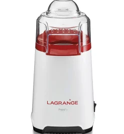 Appareil à pop-corn 1200w blanc/rouge Lagrange 259003 popp'y
