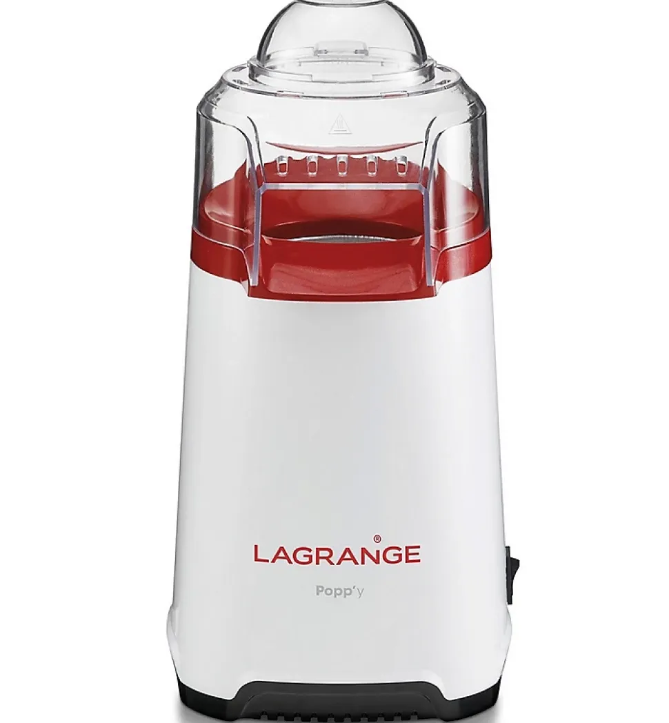 Appareil à pop-corn 1200w blanc/rouge Lagrange 259003 popp'y
