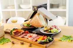 Appareil à raclette - Brézière - Signatures - Original - 110V 900W + Couteau raclette - Louis Tellier