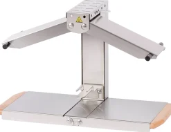 Appareil à raclette - Brézière Bron Coucke 230V 850W, Inox poignées bois - Louis Tellier