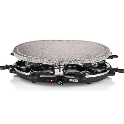Appareil à raclette 8 personnes 1200w + pierre à griller Princess 162720-01-001
