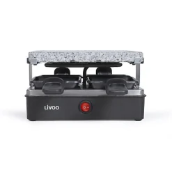 Appareil à raclette & pierre à griller pour 4 personnes 600W