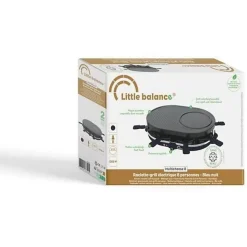 Appareil à raclette 3-en-1 - LITTLE BALANCE - Multi Cheese - 8 personnes - 1200 W - Bleu nuit