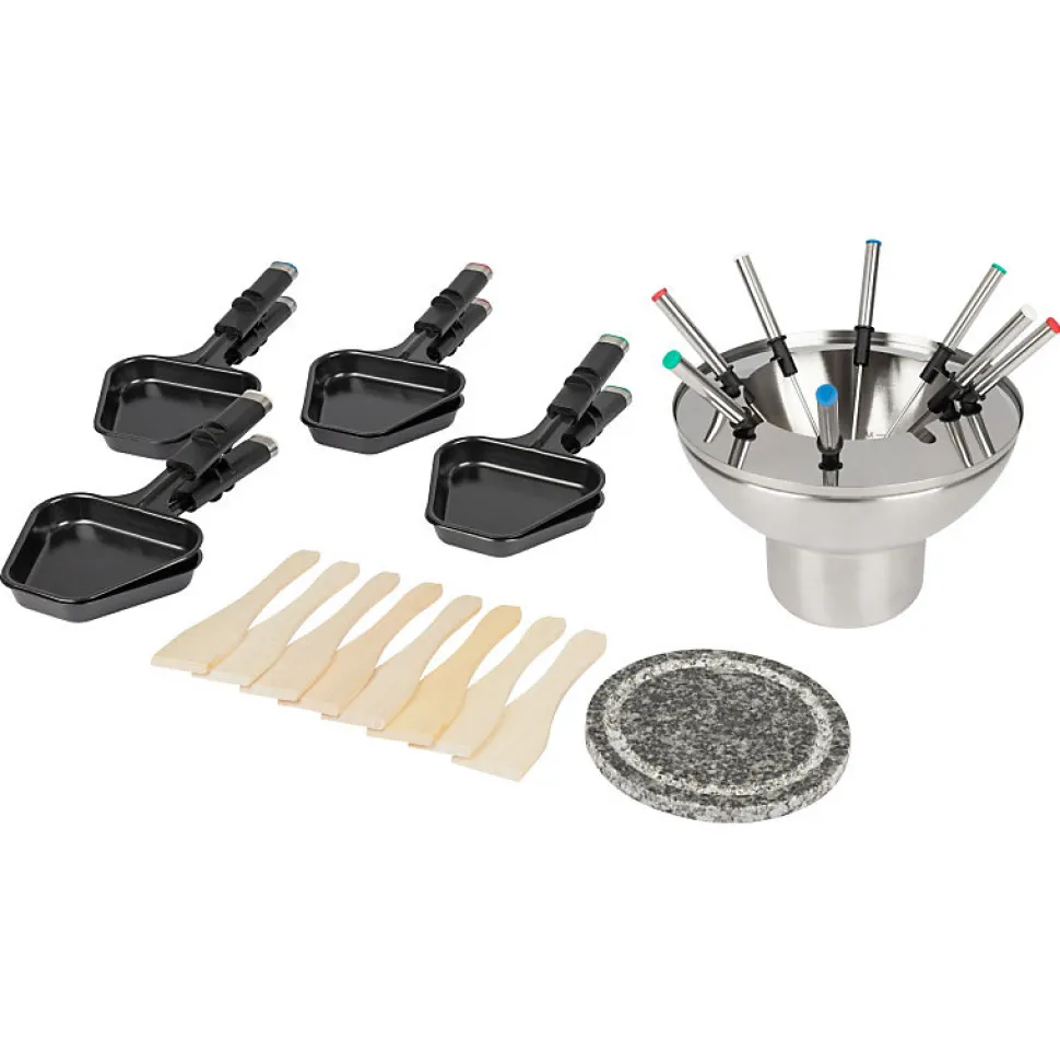 Appareil à raclette et fondue 8 personnes Proficook PC-RG/FD1245