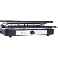Appareil à Raclette électrique ADLER AD6616 avec poêle -Gril plancha sans fumée de style moderne pour 8 personnes 1400W