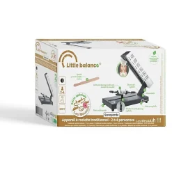 Appareil à raclette LITTLE BALANCE - Savoyarde Quart de Meule - Jusqu'à 4 personnes - Design Meuuuh - 600W