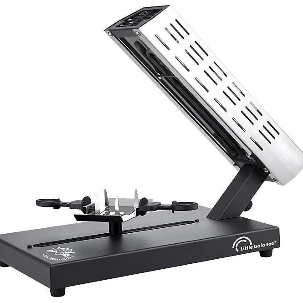 Appareil à raclette LITTLE BALANCE - Savoyarde Quart de Meule - Jusqu'à 4 personnes - Design Meuuuh - 600W