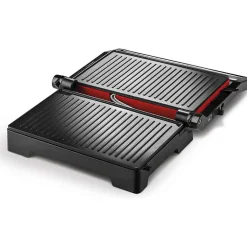 Appareil à sandwich 1000W Rouge Royalty Line RLPM10008691-RED